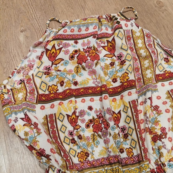 Paisley floral Coachella romper - Picture 4 of 6